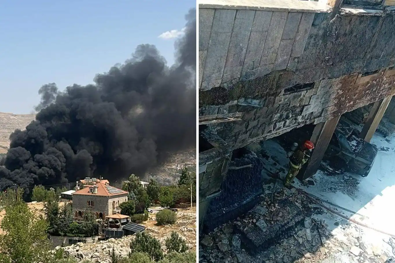 Lübnan'da bir binada yangın: 3 ölü, 6 yaralı Lübnan'da bir binada yangın: 3 ölü, 6 yaralı