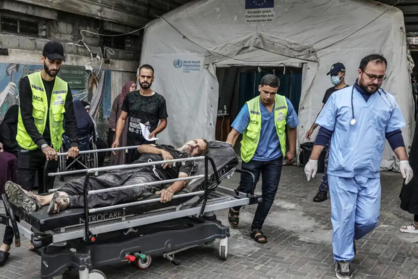 منظمة الصحة العالمية: مستشفيات غزة تستقبل مرضى فوق طاقتها الاستيعابية منظمة الصحة العالمية: مستشفيات غزة تستقبل مرضى فوق طاقتها الاستيعابية