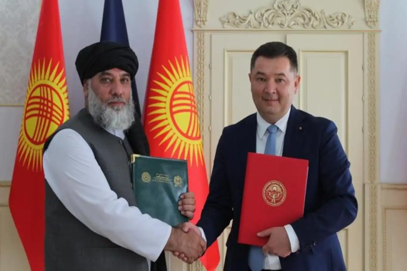 Afghanistan and Kyrgyzstan sign trade and economic cooperation agreement in Bishkek
