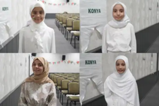 "Hayat Namazla Güzeldir" kurslarına katılan kız çocukları: Kurs bizlere çok şey kattı