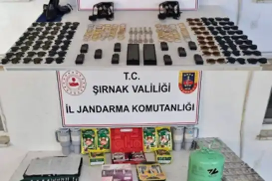 Şırnak’ta 8 milyon değerinde kaçak malzeme ele geçirdi