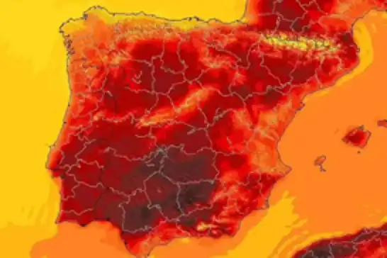 به دلیل موج شدید گرما در اسپانیا ۲۴۰۵ نفر جان باختند