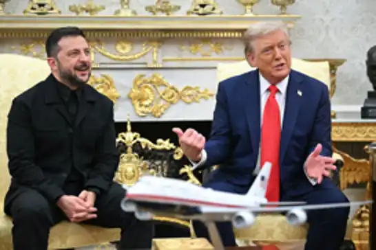 Beyaz Saray'da Trump ile Zelenski bir araya geldi