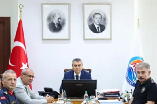 Mersin'de güvenlik ve asayiş değerlendirme toplantısı yapıldı