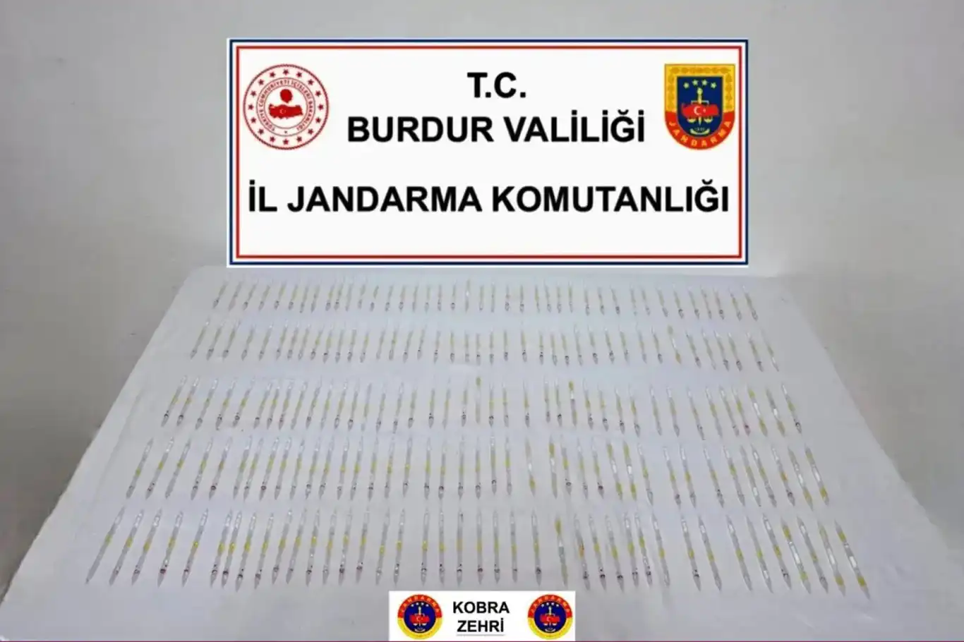 Burdur'da 201 tüp kobra zehri ele geçirildi: 5 gözaltı Burdur'da 201 tüp kobra zehri ele geçirildi: 5 gözaltı