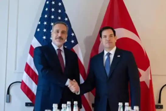 وزير الخارجية فدان يجري مباحثات مع نظيره الأمريكي روبيو