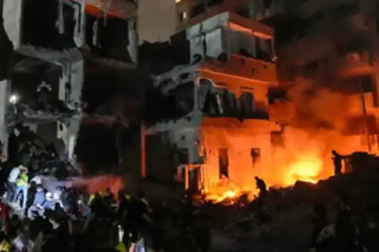 Siyonist işgalciler Lübnan'a hava saldırısı düzenledi: 4 yaralı