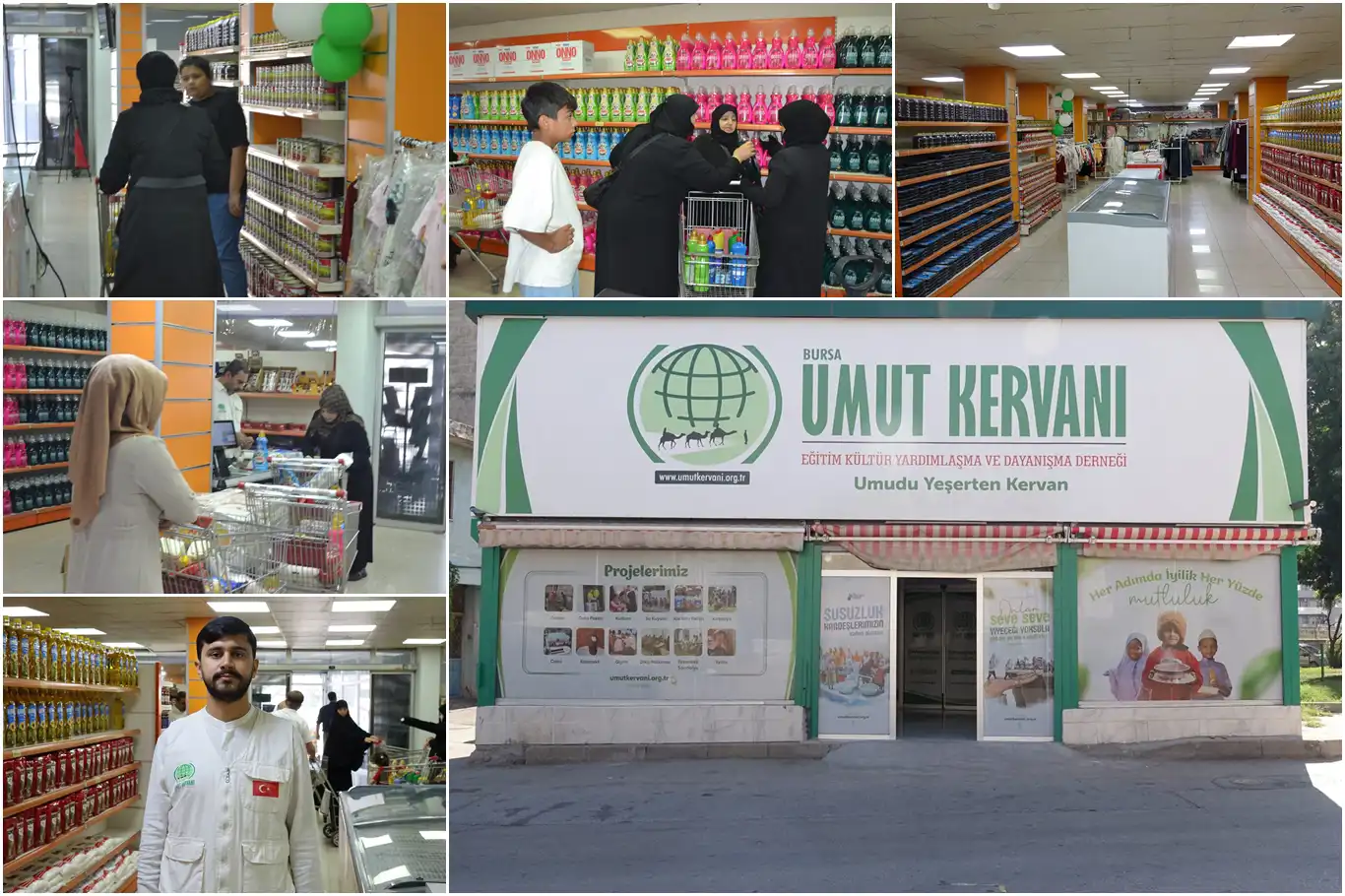 Umut Kervan'ından Bursa’da yüzlerce aileye kartlı yardım desteği Umut Kervan'ından Bursa’da yüzlerce aileye kartlı yardım desteği