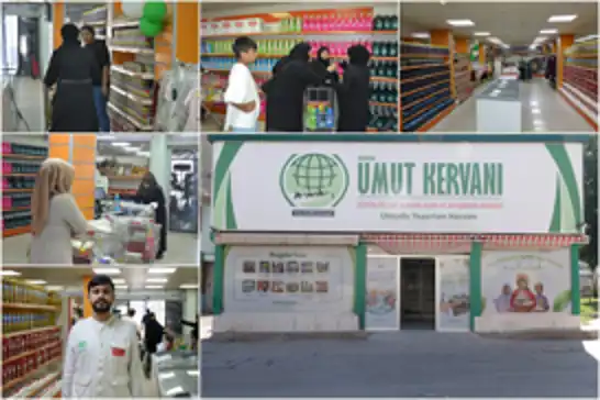 Umut Kervan'ından Bursa’da yüzlerce aileye kartlı yardım desteği