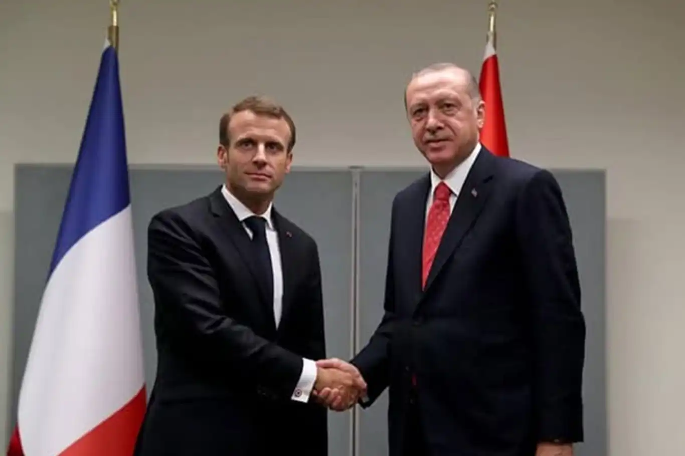 Cumhurbaşkanı Erdoğan ile Macron, Gazze ve Ukrayna'yı görüştü