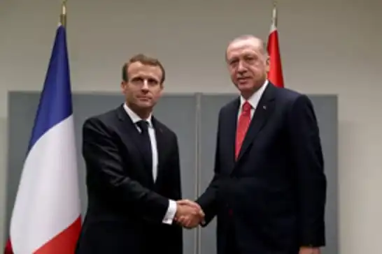 Cumhurbaşkanı Erdoğan ile Macron, Gazze ve Ukrayna'yı görüştü