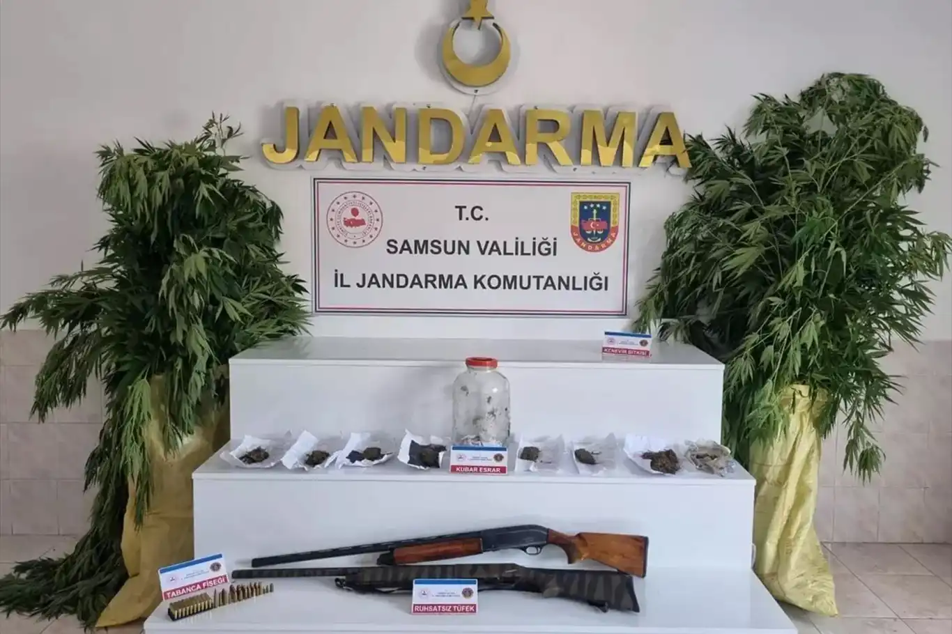 Samsun'da uyuşturucu operasyonu: 1 gözaltı