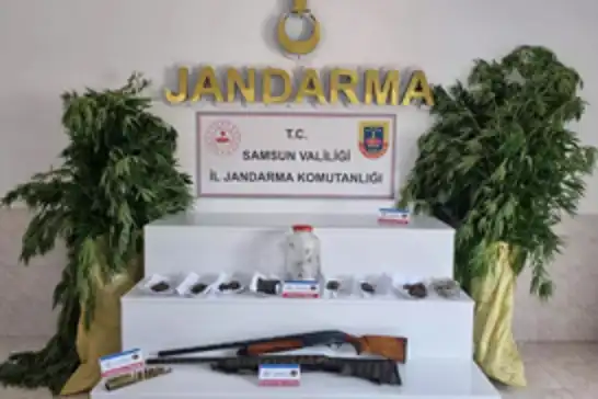 Samsun'da uyuşturucu operasyonu: 1 gözaltı
