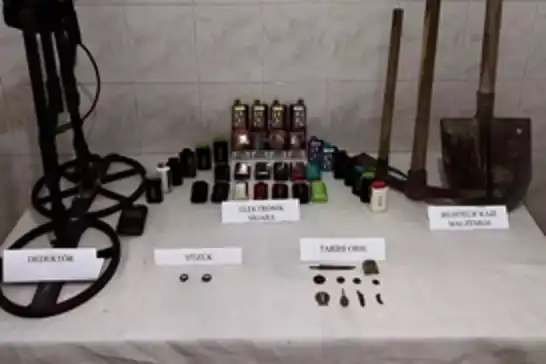 Sinop'ta tarihi eser operasyonu: 1 gözaltı