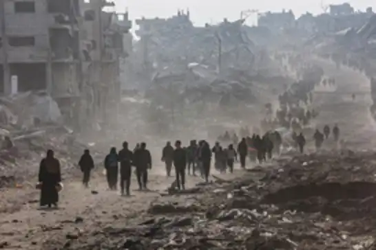 Gazze'de zorla yerinden edilenlerin sayısı 796 binin üzerine çıktı