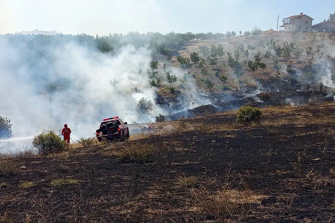 Malatya'da bir orman yangını daha Malatya'da bir orman yangını daha
