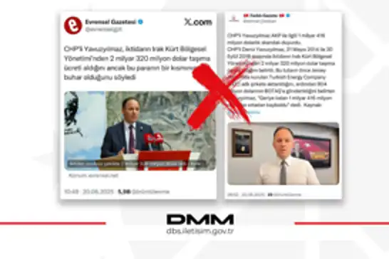 DMM'den Irak-Türkiye Ham Petrol Boru Hattı hakkındaki iddialara açıklama