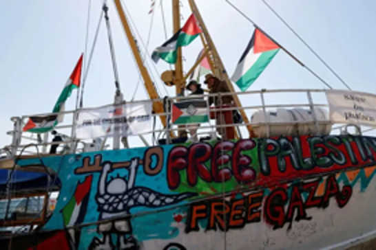 Asian solidarity flotilla challenges Israel’s starvation tactics in Gaza