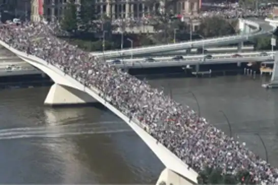 أستراليا..مظاهرة حاشدة في مدينة بريزبن دعماً لغزة
