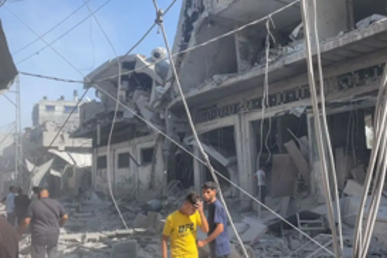 Israeli airstrikes slaughter civilians, target aid workers in Gaza onslaught