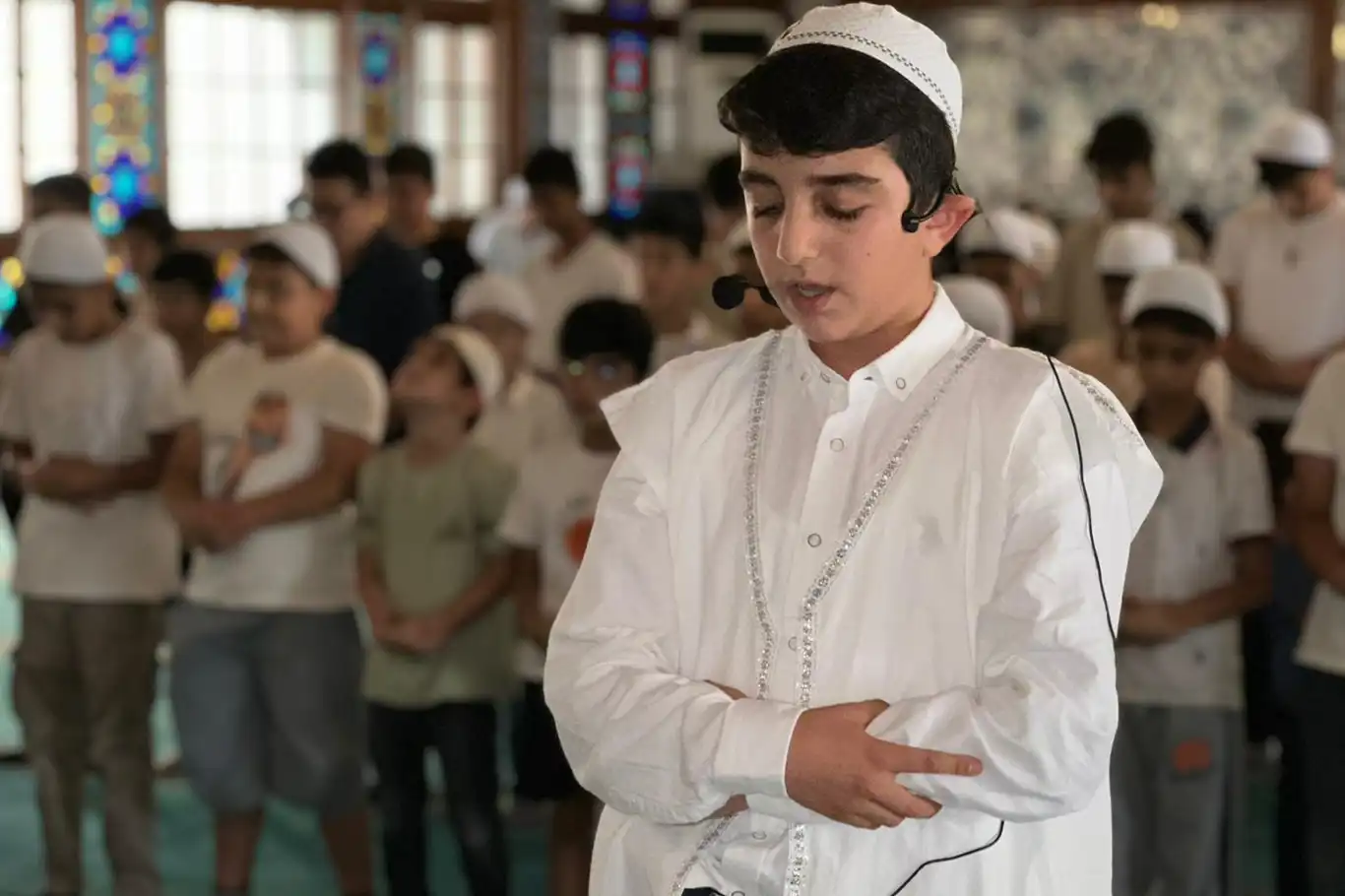 Mersin’de çocuklar “Hayat Namazla Güzeldir” dedi Mersin’de çocuklar “Hayat Namazla Güzeldir” dedi