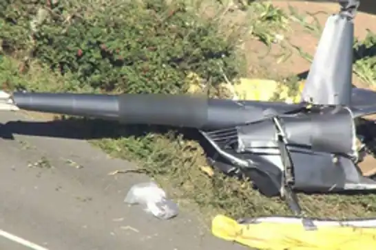 İngiltere'nin bir adasında helikopter düştü: 3 ölü