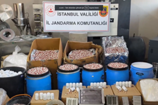 Son 3 günde, 2 milyon 350 bin uyuşturucu hap ele geçirildi