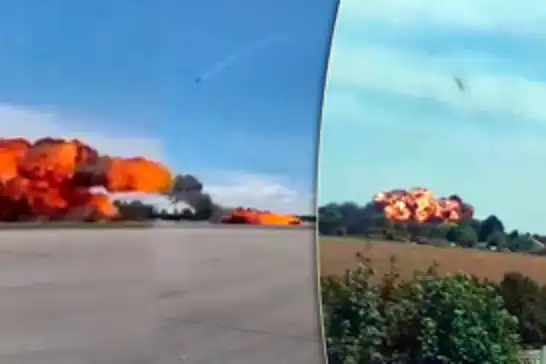 Polonya'da F-16 savaş uçağı düştü: Pilot öldü