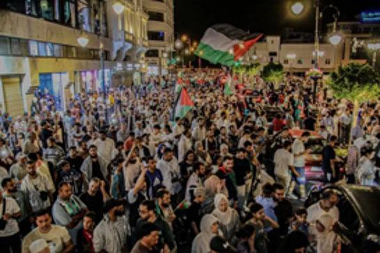 Moroccans take to streets to condemn Israel’s genocide in Gaza