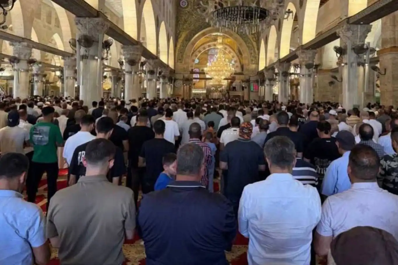 Mescid-i Aksa'da cuma hutbesi: Resulullah'ın mirasını neden terk ettiniz? Mescid-i Aksa'da cuma hutbesi: Resulullah'ın mirasını neden terk ettiniz?