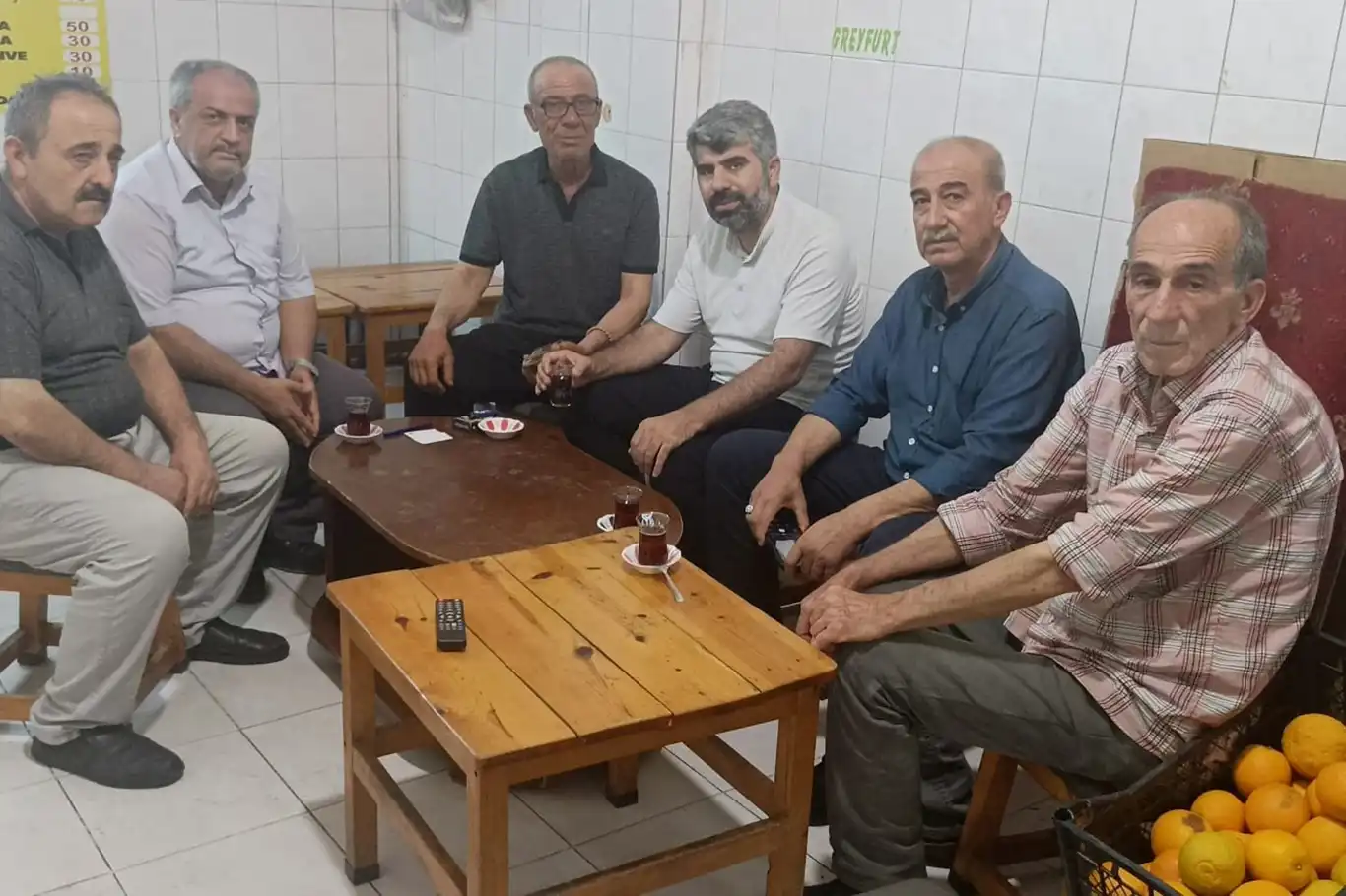 HÜDA PAR Milletvekili Faruk Dinç Mersin’de esnaf ve vatandaşlarla buluştu HÜDA PAR Milletvekili Faruk Dinç Mersin’de esnaf ve vatandaşlarla buluştu