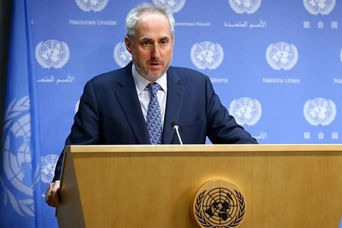 Dujarric: Tüm diplomatların BM toplantılarına katılımı sağlanmalı Dujarric: Tüm diplomatların BM toplantılarına katılımı sağlanmalı