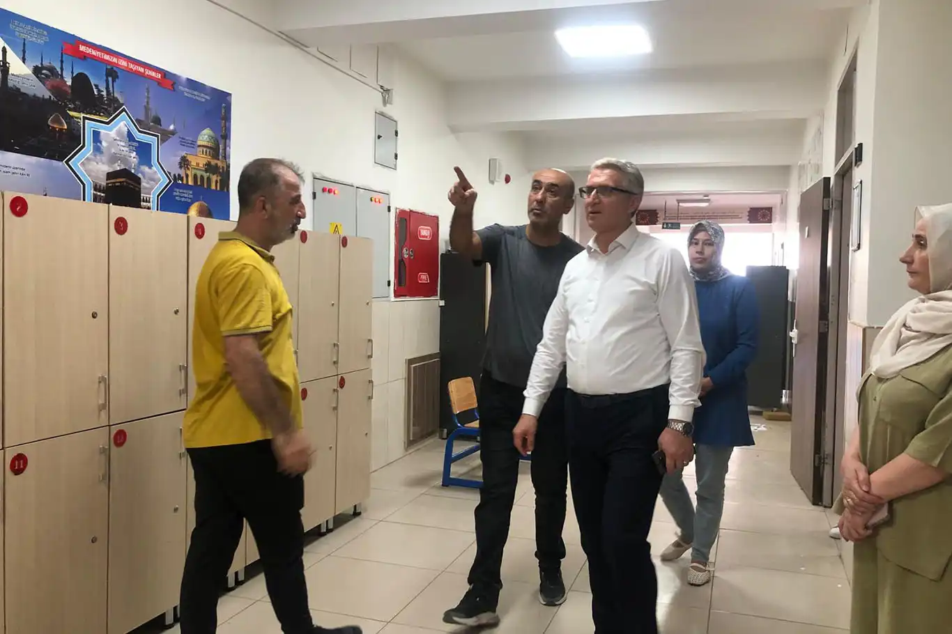 Batman'da okul binalarında yer değişikliği Batman'da okul binalarında yer değişikliği