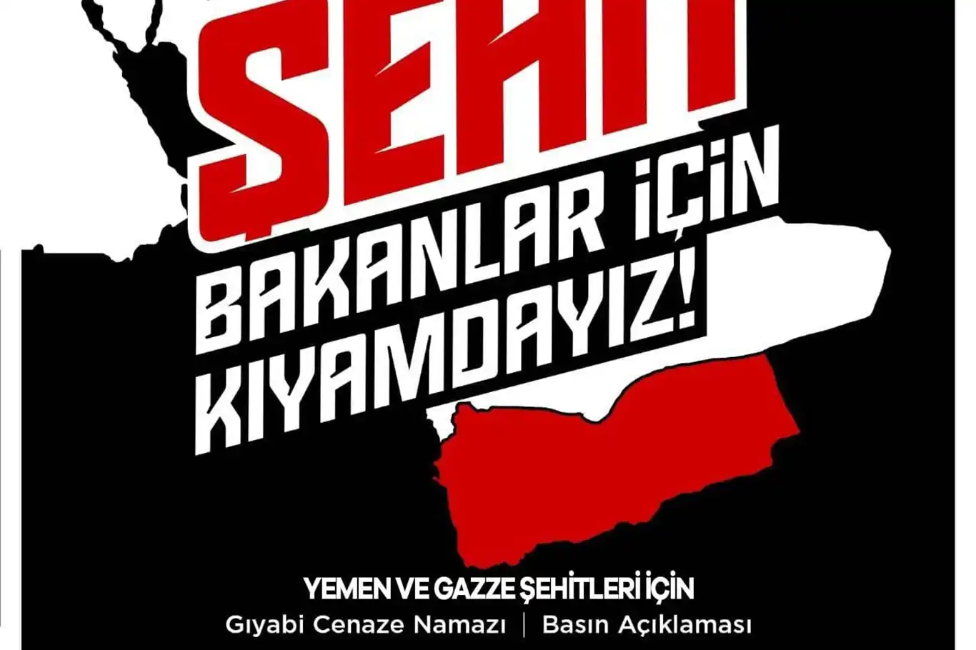 Gazze ve Yemen şehitleri için Batman’da gıyabi cenaze namazına davet Gazze ve Yemen şehitleri için Batman’da gıyabi cenaze namazına davet