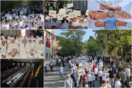 Bursa'da "Hayat Namazla Güzeldir" etkinliği yoğun katılımla gerçekleşti