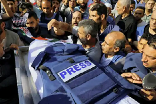 Gazze'de katledilen gazeteci sayısı 247'ye yükseldi