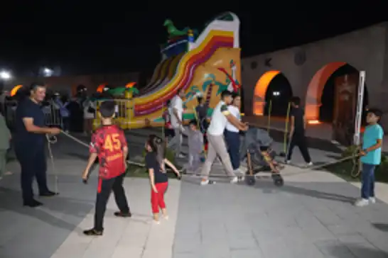 Battalgazi'de çocuklar geleneksel oyunlarla buluştu