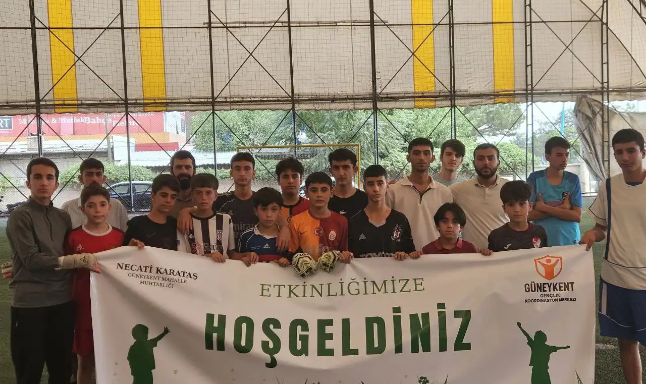 Güneykent Mahallesi'nde “Kardeşlik Turnuvası” başladı: Spor ve değerler bir arada