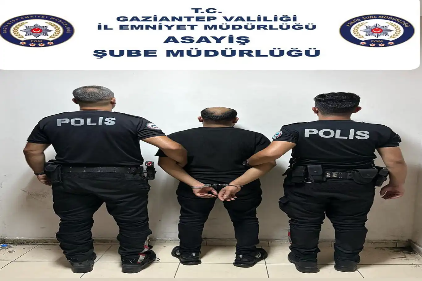 Gaziantep'te 17 yıl hapis cezası bulunan şahıs yakalandı