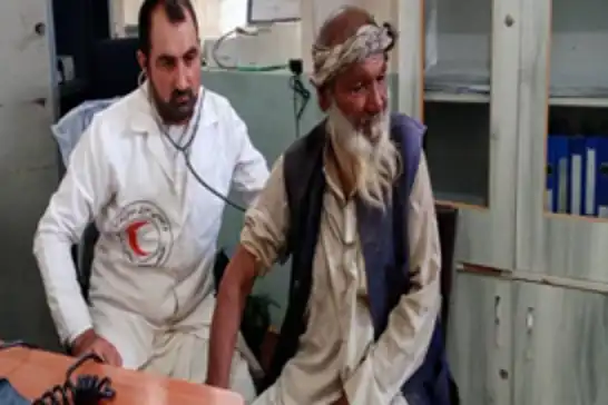 Afghan red crescent provides medical care to over 40,000 in Khost