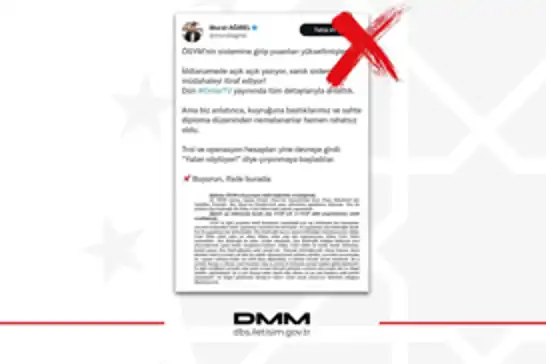 DMM, ÖSYM'de adayların puanlarının değiştirildiği iddialarını yalanladı