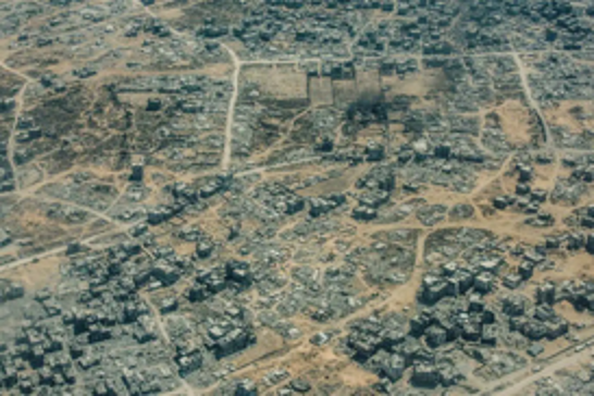Gaza in ruins: Aerial view reveals catastrophic toll of nearly two years of Israeli bombardment