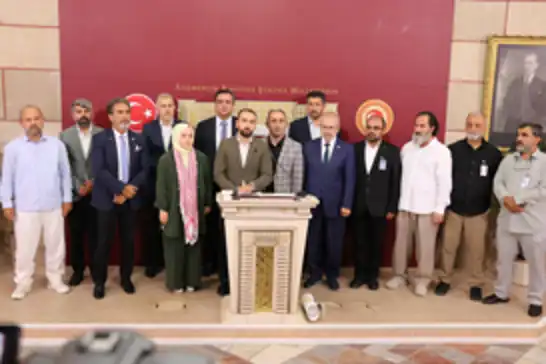 Sivil Toplum Platformlarından TBMM'de çağrı: Anadolu'dan Meclis'e Meclis'ten Gazze'ye İnsani Koridor