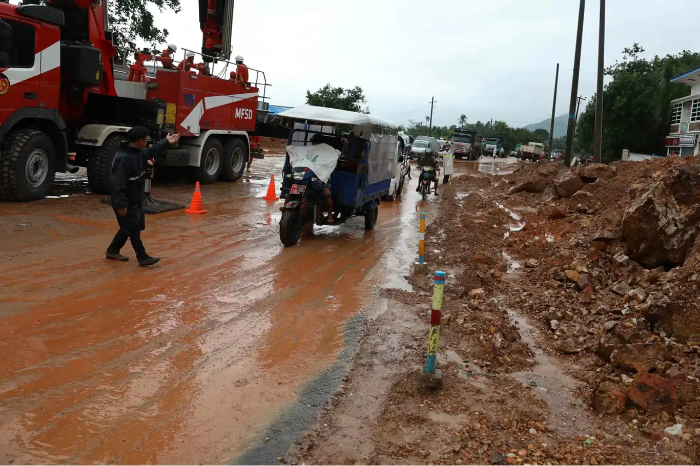 Myanmar'da toprak kayması: 8 ölü