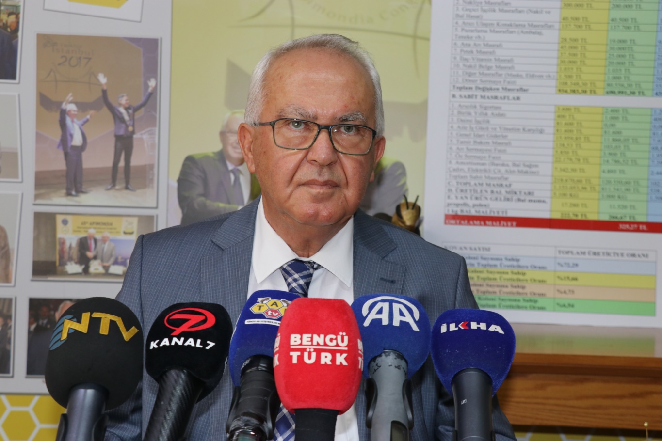 ​​​​​​​Türkiye Arı Yetiştiricileri Merkez Birliği (TAB) Başkanı Ziya Şahin
