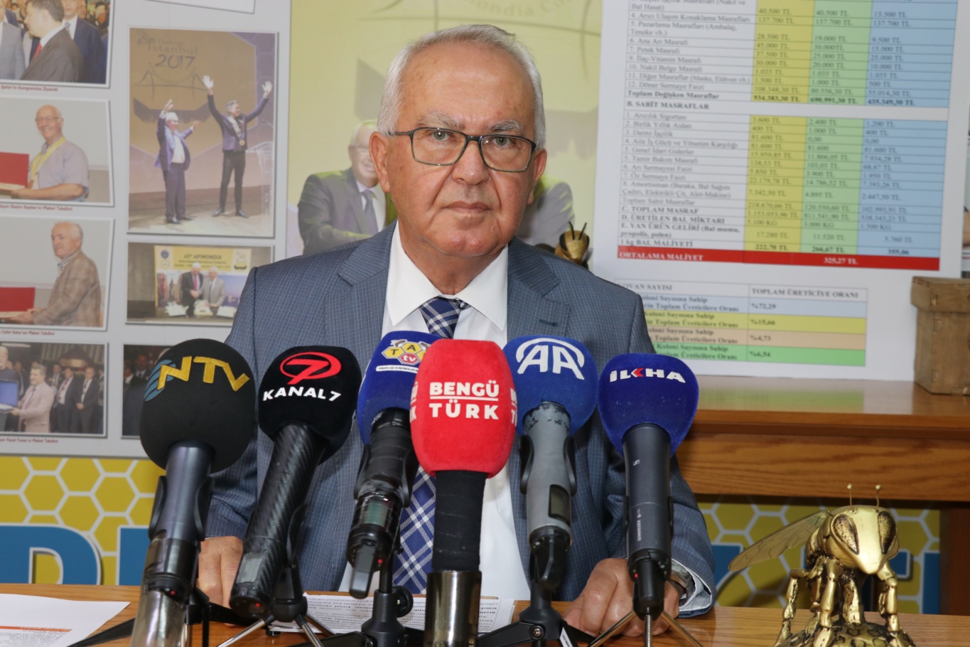 TAB Başkanı Şahin: 1 kilo balın üretim maliyeti 325 TL’ye çıktı, satış fiyatı ise 230 TL seviyesinde kaldı