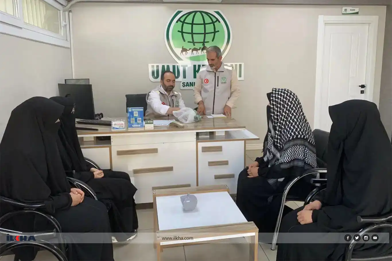 طلاب القرآن في شانلي أورفا يقدّمون دعمًا معنويًا وماديًا لغزة