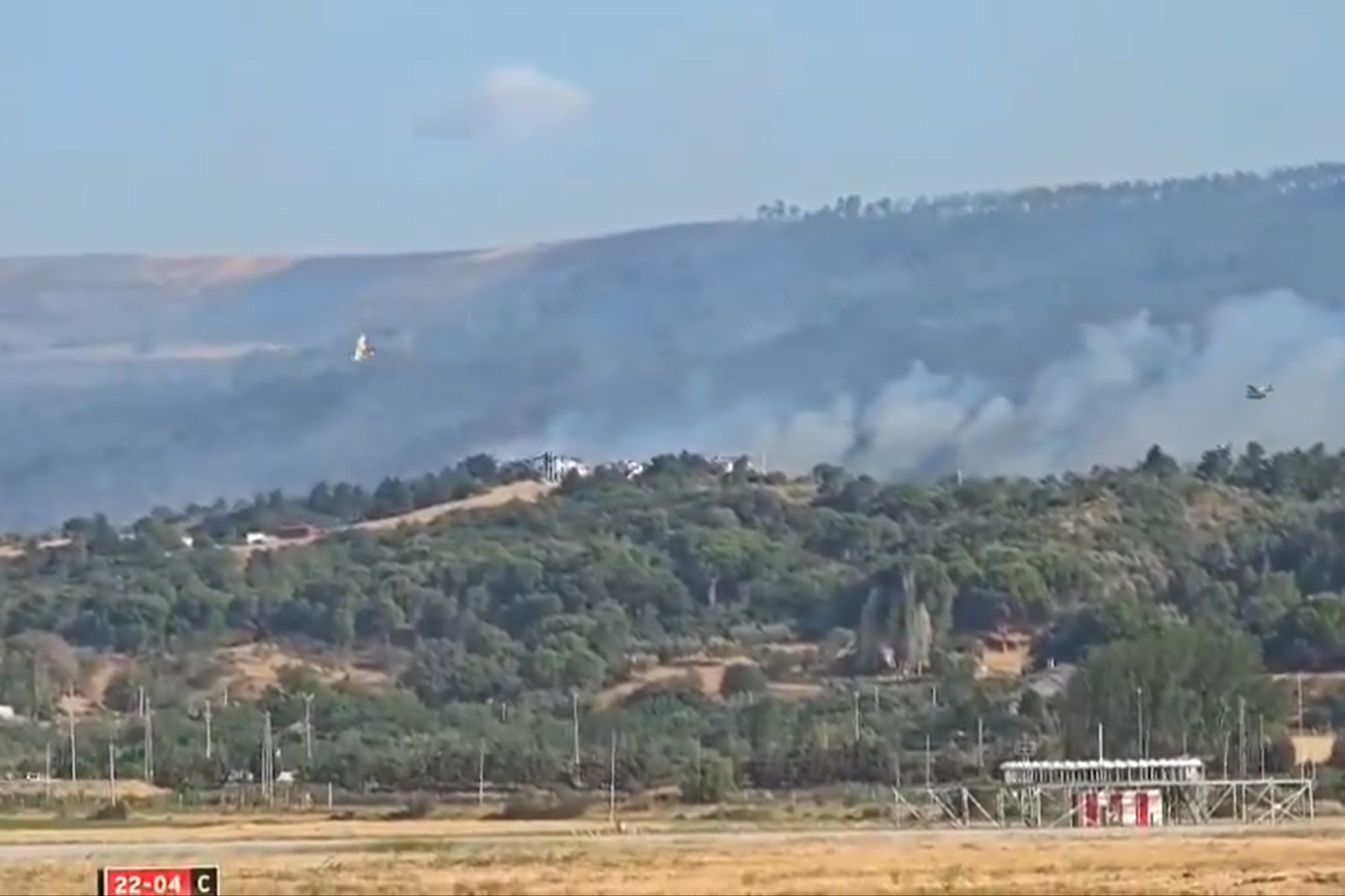 Çanakkale'de orman yangını devam ediyor: 785 kişi tahliye edildi