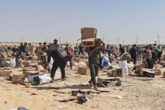 رفح: الاحتلال الصهيوني يستهدف منتظري المساعدات ويقتل 5 مدنيين