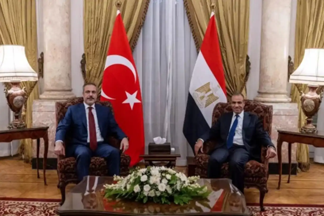 Dışişleri Bakanı Fidan, Mısır Dışişleri Bakanı Abdulati ile görüştü Dışişleri Bakanı Fidan, Mısır Dışişleri Bakanı Abdulati ile görüştü